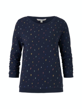 Tom Tailor gemustertes Sweatshirt