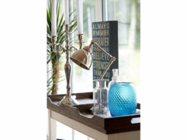 Canett Vase Optic Blau Höhe 19,5cm