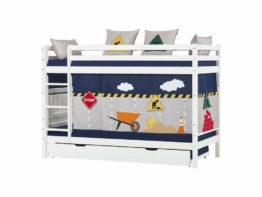Hoppekids Construction Vorhang für Spielbett oder Etagenbett 90x200 cm