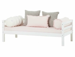 Hoppekids Winter Wonderland Kissenrolle, Weiß Ø23 cm