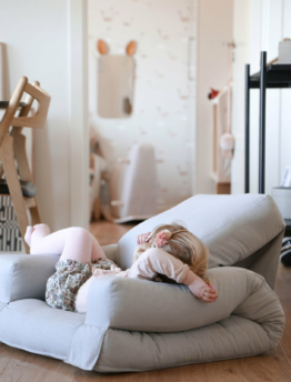 Karup Design MINI HIPPO Kinder-Futonsessel Pink