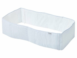 Nestchen für Babybett Rosa, Blau oder Beige 60x120cm, Hoppekids