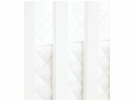 Nestchen Weiß gesteppt  für Babybett 60x120cm, Hoppekids