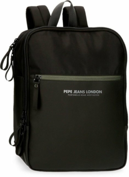 Pepe Jeans Laptoprucksack »Sail, schwarz«, mit USB-Anschluss