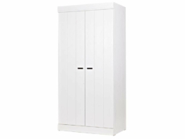 Schrank mit 2 Türen Weiß, Connect Woood