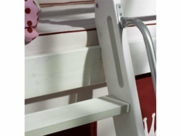 Spielbett mit Podest und Rutsche, Schräge Leiter, Dolphin Fasmas Kids