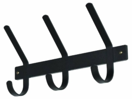 Spinder Wandgarderobe DEXTER 3 mit Haken Schwarz