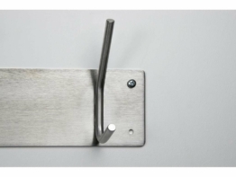 Spinder Wandgarderobe FUSION 3  mit Haken, Edelstahl