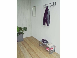 Spinder Wandgarderobe REX1 Nickelfarbig