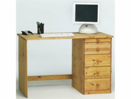 Steens Schreibtisch Kent mit 5 Schubladen