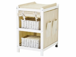 Vorhang Beige für Wickelregal IDA-MARIE Hoppekids