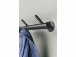 Wandgarderobe mit 7 Haken Schwarz, Spinder  Odin 03