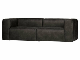 Woood Bean Sofa Schwarz 3,5 Sitzer