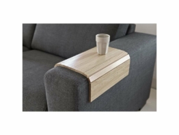 Woood Flexibles Sofatablett XL Eiche Natur 36 x 45 cm