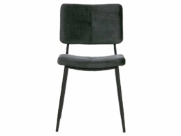 Woood Kaat Esszimmerstuhl Set Velvet Anthrazit (2er-Set)
