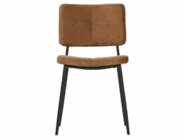 Woood Kaat Esszimmerstuhl Set Velvet Caramel (2er-Set)