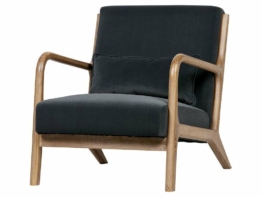 Woood Mark Sessel Velvet Anthrazit