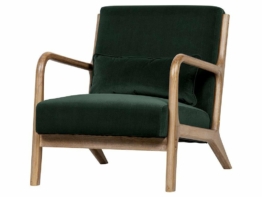 Woood Mark Sessel Velvet Grün