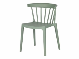 Woood Stapelstuhl Bliss - Jade Grün / Kunststoff