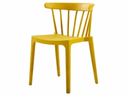 Woood Stapelstuhl Bliss - Ocker / Kunststoff