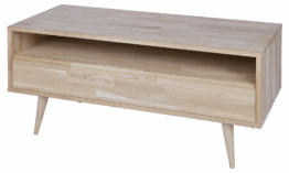 Woood Tygo Retro TV Board Eiche unbehandelt Breite 100cm