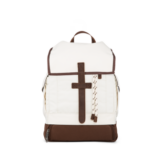 A E P Beta Essential Topdown Rucksack mit Laptopfach Creme White