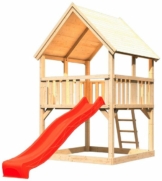 ABUKI Spielturm »Lenie«, BxTxH: 200x200x345 cm