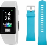 CALYPSO WATCHES Smartime, K8500/1 Smartwatch Set, 2-tlg., mit hellblauem Wechselband, Mit Wechselarmband