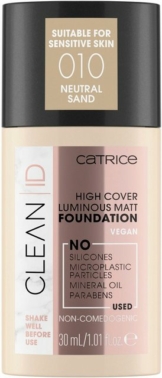Catrice Foundation »Clean ID High Cover Luminous Matt«