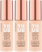 Catrice Make-up »True Skin Hydrating Foundation«, 3-tlg.