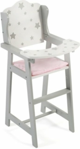 CHIC2000 Puppenhochstuhl »Stars grau«