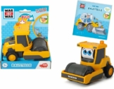 Dickie Toys Spielzeug-Walze »Was ist Was - Baustelle«, inkl. Buch
