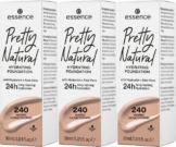 Essence Foundation »Pretty Natural HYDRATING«, 3-tlg.