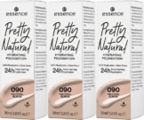 Essence Foundation »Pretty Natural HYDRATING«, 3-tlg.