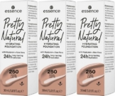 Essence Foundation »Pretty Natural HYDRATING«, 3-tlg.