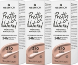 Essence Foundation »Pretty Natural HYDRATING«, 3-tlg.