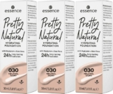 Essence Foundation »Pretty Natural HYDRATING«, 3-tlg.