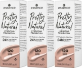 Essence Foundation »Pretty Natural HYDRATING«, 3-tlg.