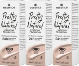 Essence Foundation »Pretty Natural HYDRATING«, 3-tlg.