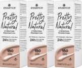 Essence Foundation »Pretty Natural HYDRATING«, 3-tlg.