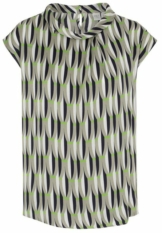 Eterna Kurzarmbluse »1863 by ETERNA - PREMIUM« Blusenshirt mit Rollkragen