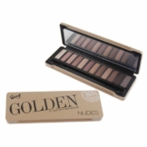 GLOSS! Lidschatten-Palette »Golden Nudes«, 13-teilig mit Spiegel