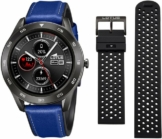 Lotus Smartime, 50012/2 Smartwatch, 3-tlg., mit Wechselband aus weichem Silikon und Ladekabel