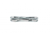 Mokey Schlüssel Organizer 2 bis 8 Schlüssel silber