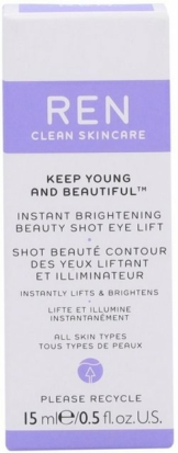 Ren Anti-Aging-Augencreme »Keep Young And Beautiful Instant Brithening Beauty Shot Eye Lift«