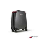 SwissLuggage SL Cabin Suitcase 55cm 4R Black/Red