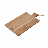 CUTTING CREW Schneidebrett mit Lederband L 44 x B 24cm