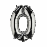 UPPER CLASS Folienballon "0"""