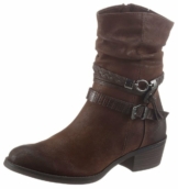 MARCO TOZZI Cowboy Stiefelette mit schönen Zierriemchen