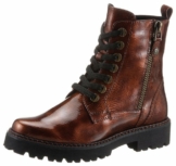 MARCO TOZZI Schnürboots im glänzenden Look